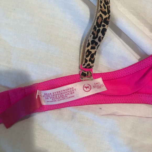 PINK Push-Up Bra - Picture 3 of 4
